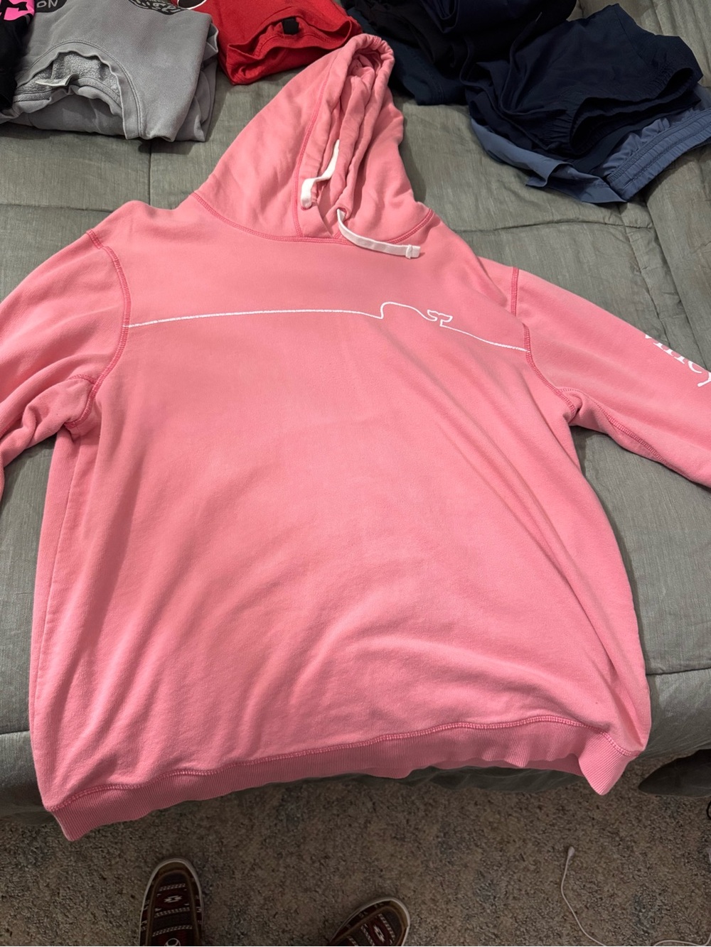 Vineyard Vines Coral Pink Hoodie